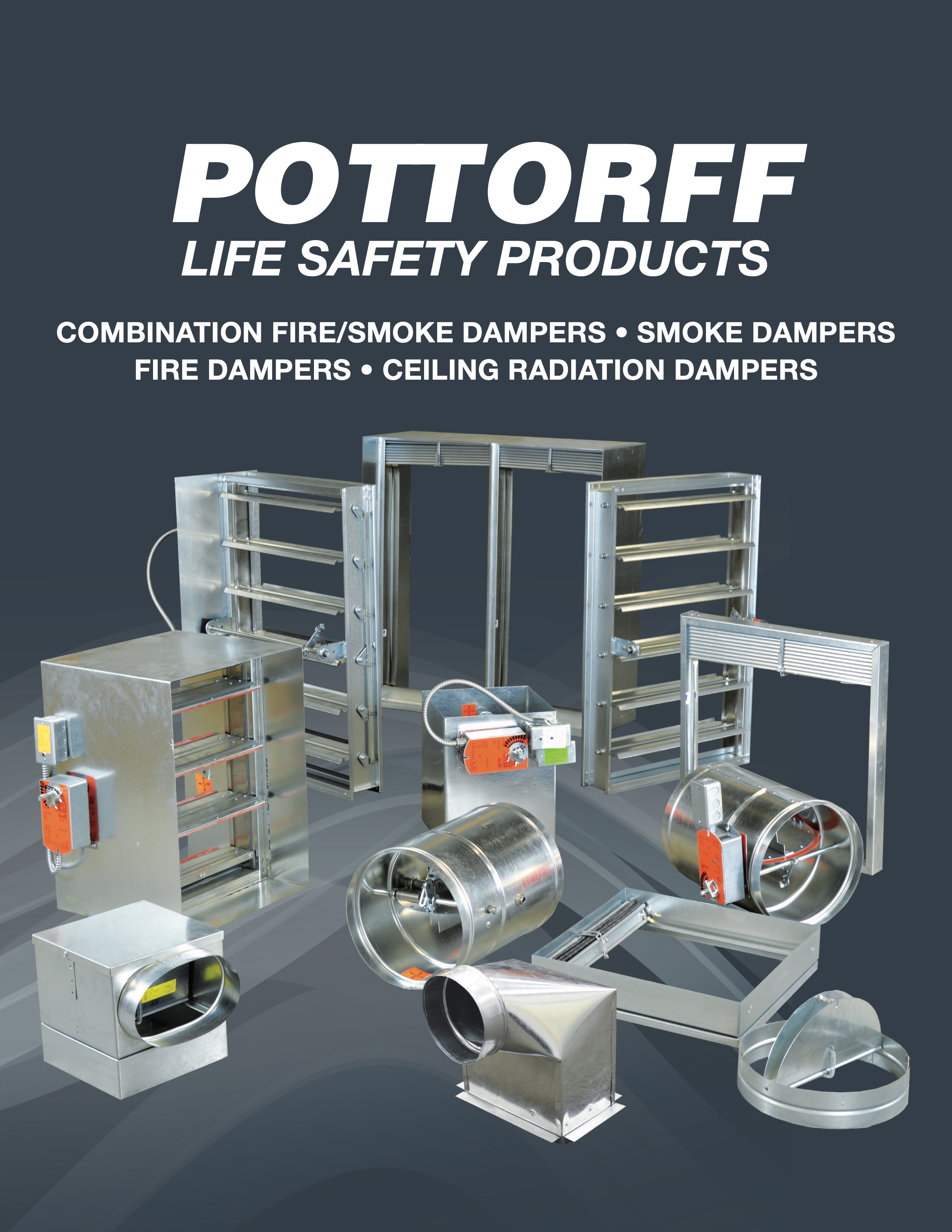 A technical overview of Pottorff’s full line of  UL approved Life Safety dampers